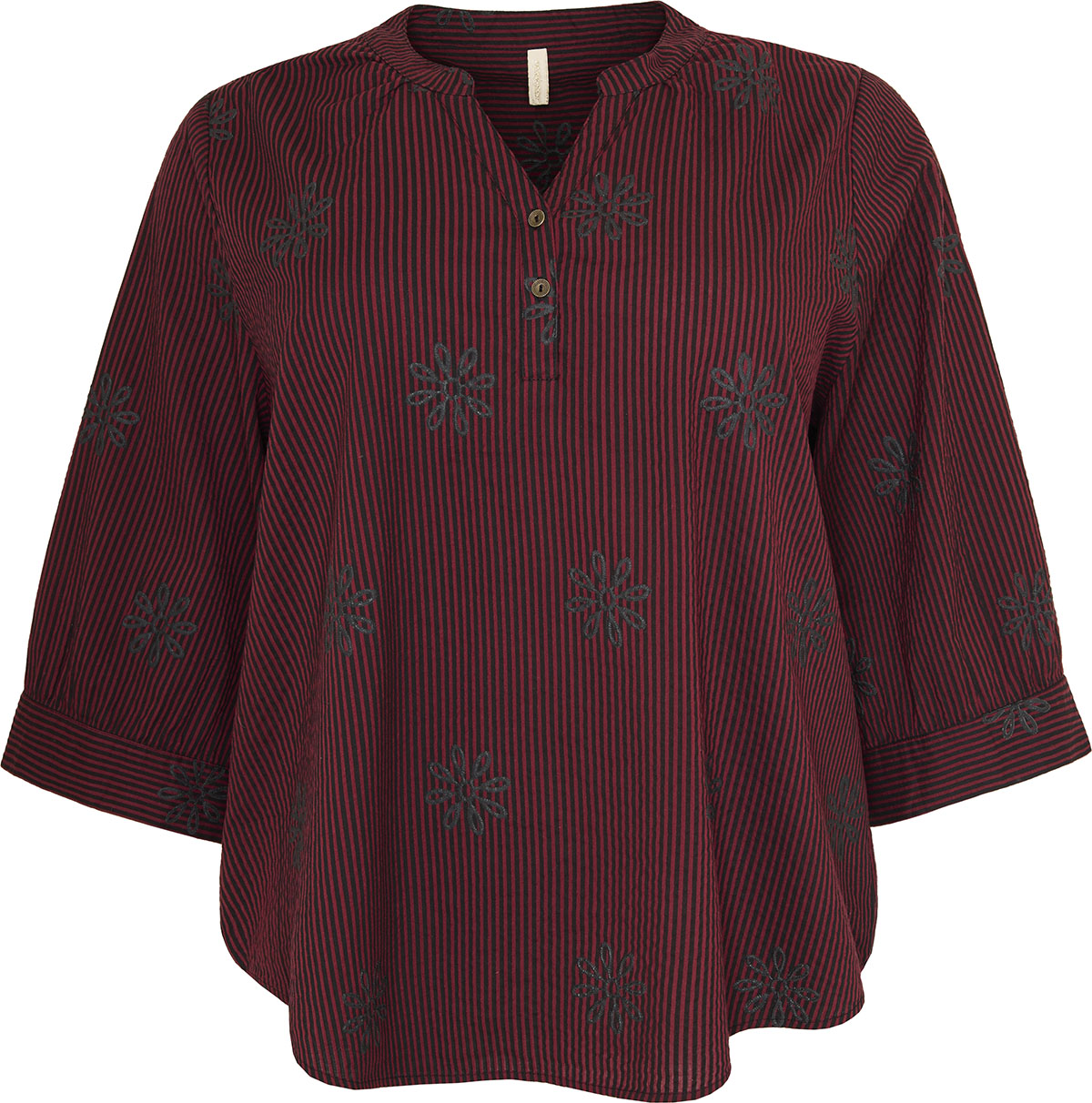 Cassiopeia - Elissa Blouse - Bordeaux combi