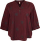 Cassiopeia - Elissa Blouse - Bordeaux combi