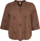 Cassiopeia - Elissa Blouse - BROWN COMBI