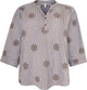 ELISSA BLOUSE BLUE COMBI