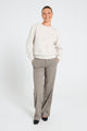 Freequent Light Grey Mel. W. Charcoal Me PANTS | FQSILLEN-PANT