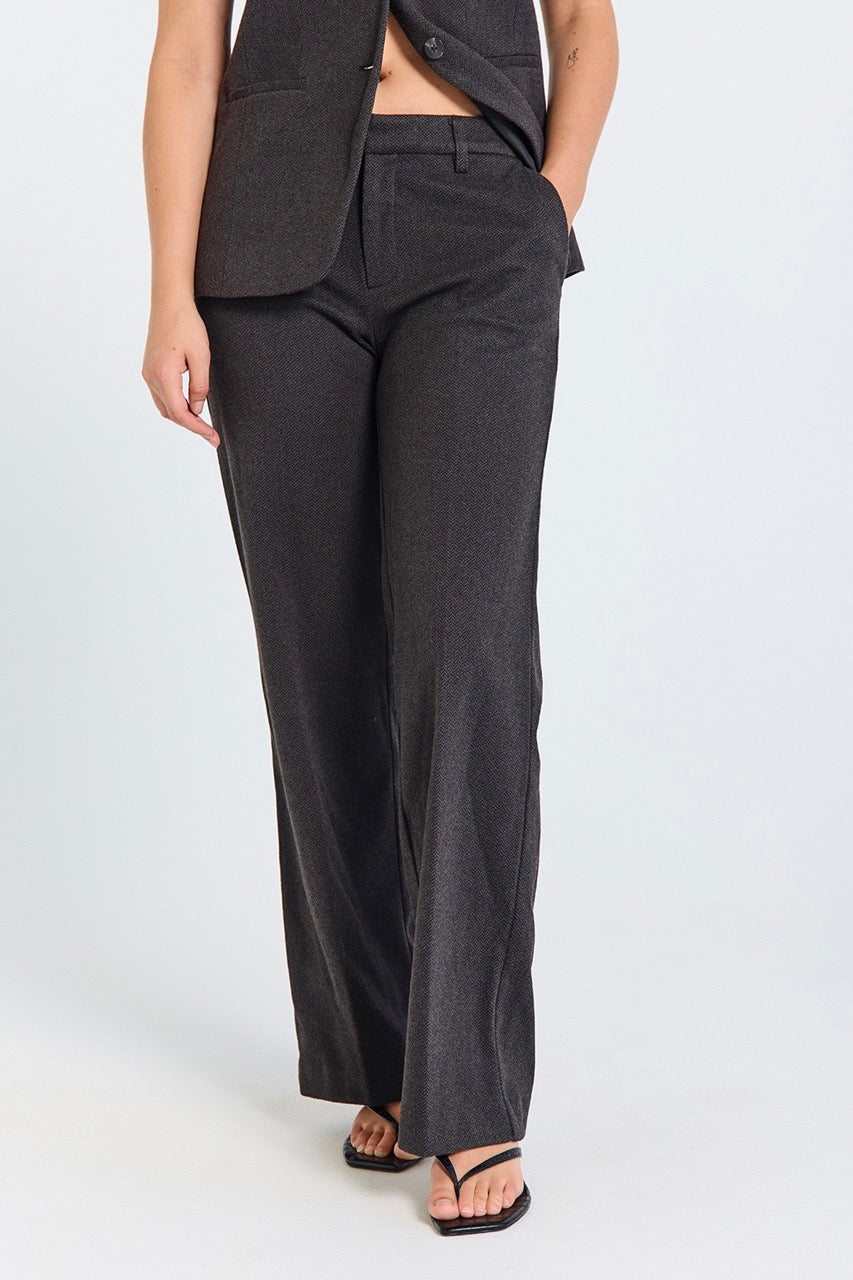 sorte bukser Freequent FQSILLEN-PANTS Black w. Magnet