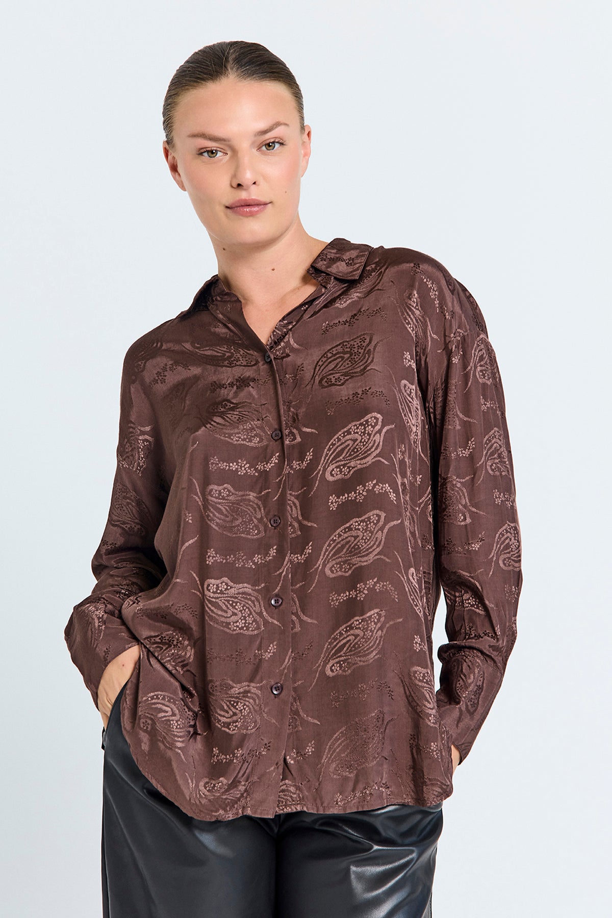 Freequent FQLUXA-SHIRT | Coffee Bean