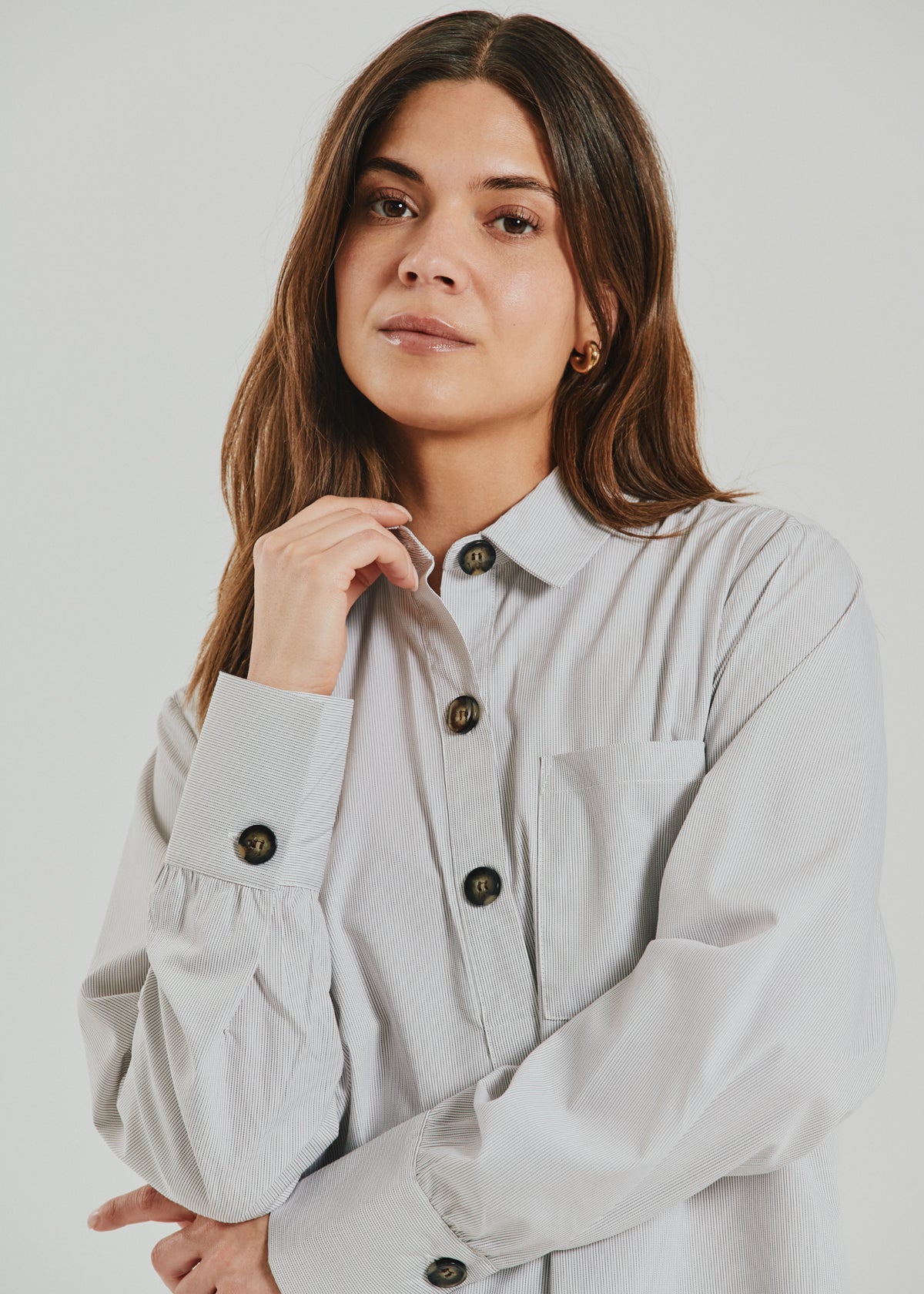 Freequent - FQFLYNA-SHIRT - Star Off-white w. Morel