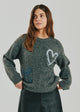 Freequent - FQNOMAS-PULLOVER - Light Char Mel w Vint Indi Mel