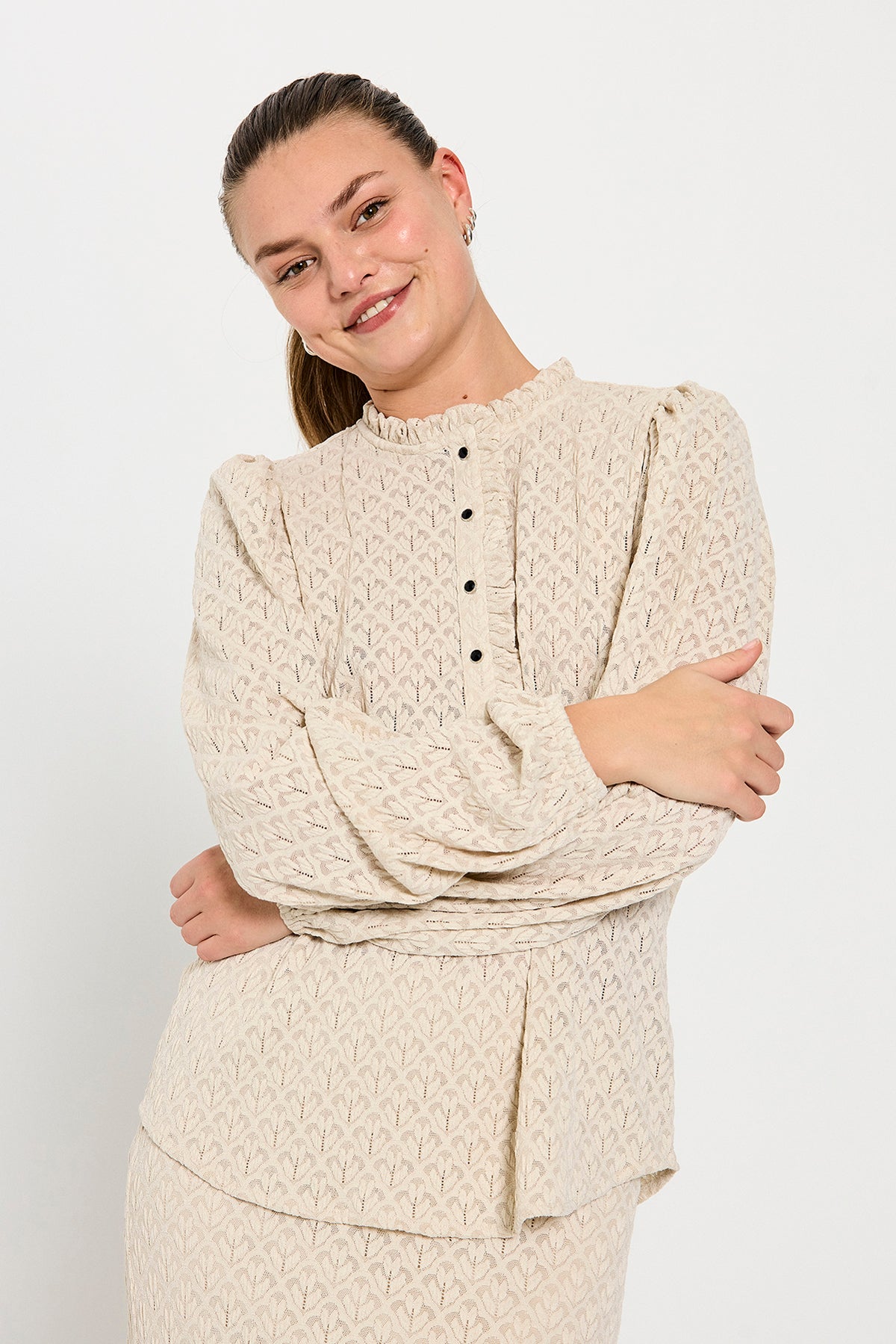 Freequent FQRIGGA-BLOUSE | Moonbeam