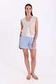 Freequent - FQGRSCALIVA-WAISTCOAT - Moonbeam Melange