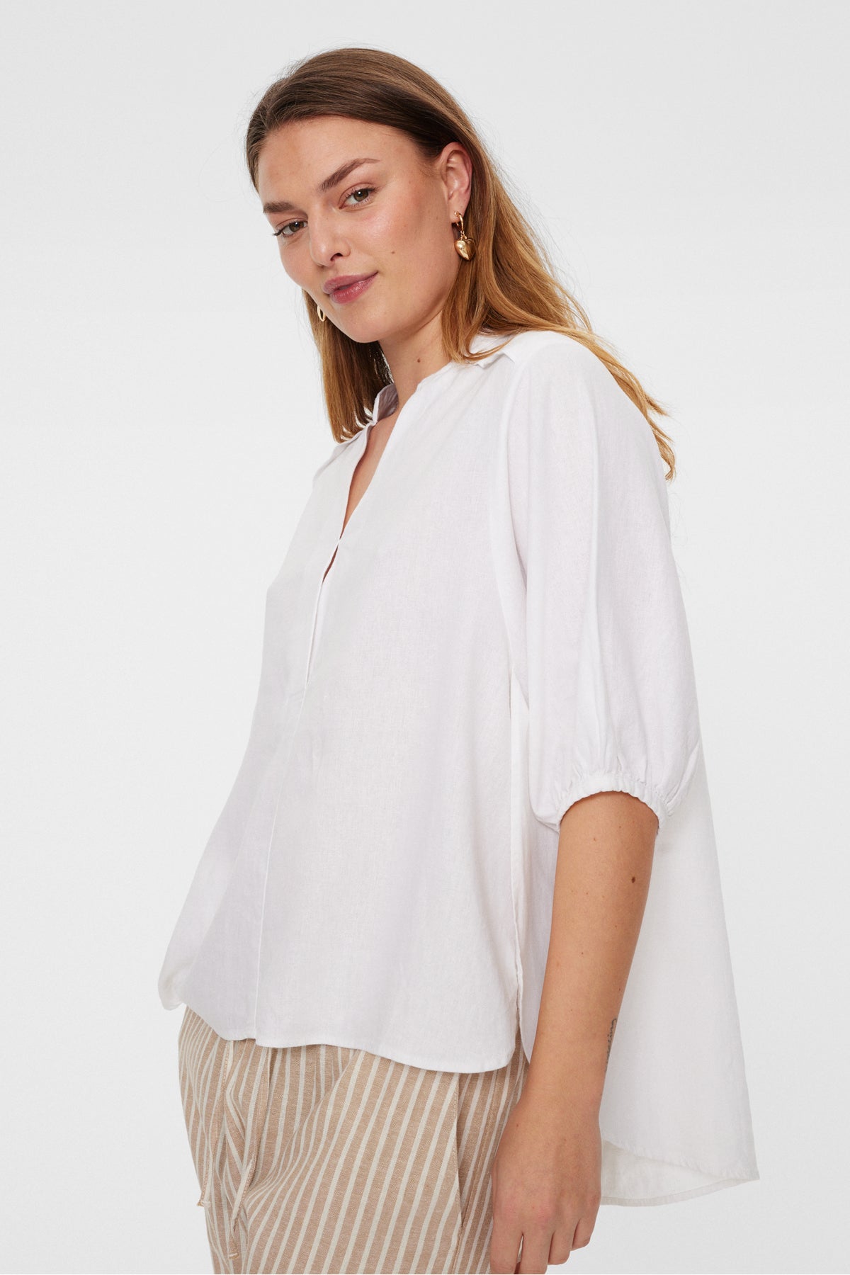 Freequent - FQLAVA-BLOUSE - Brilliant white