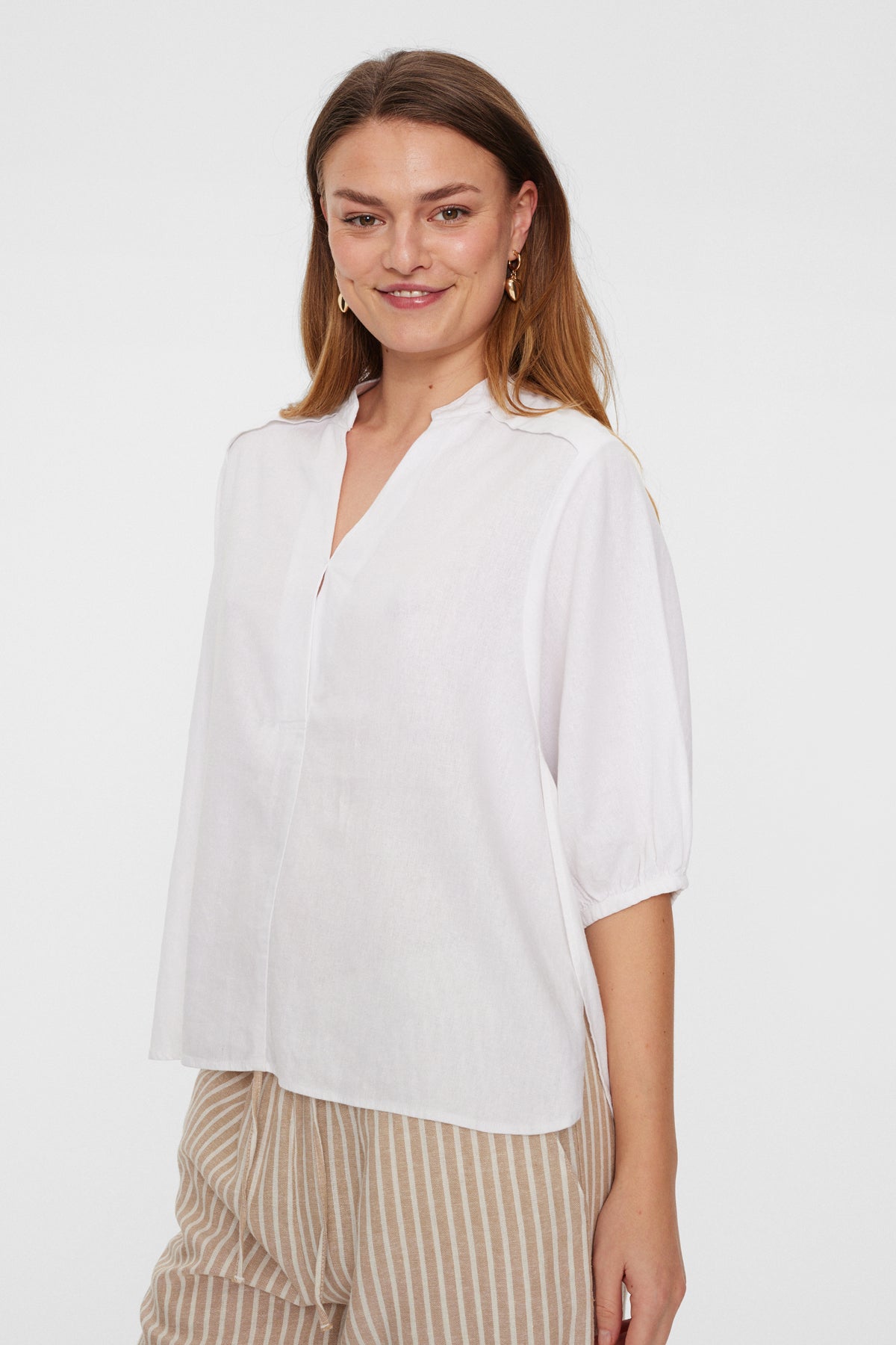 Freequent - FQLAVA-BLOUSE - Brilliant white