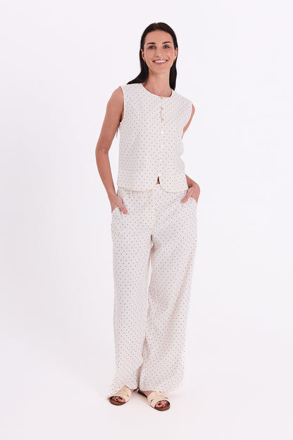FQANYA-WESTE – STAR OFF-WHITE M. SCHWARZ