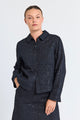 glitrende kort sort jakke med pallietter. Freequent FQSHOW-JACKET Black