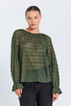 grøn bluse Freequent FQIBENA-BLOUSE Kombu Green