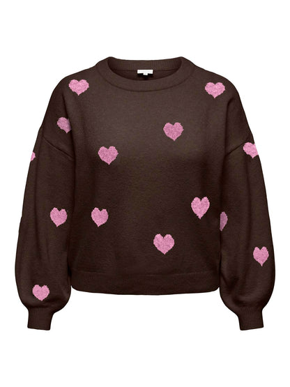 Only Carmakoma - Carrica - Pullover - Coffee Bean