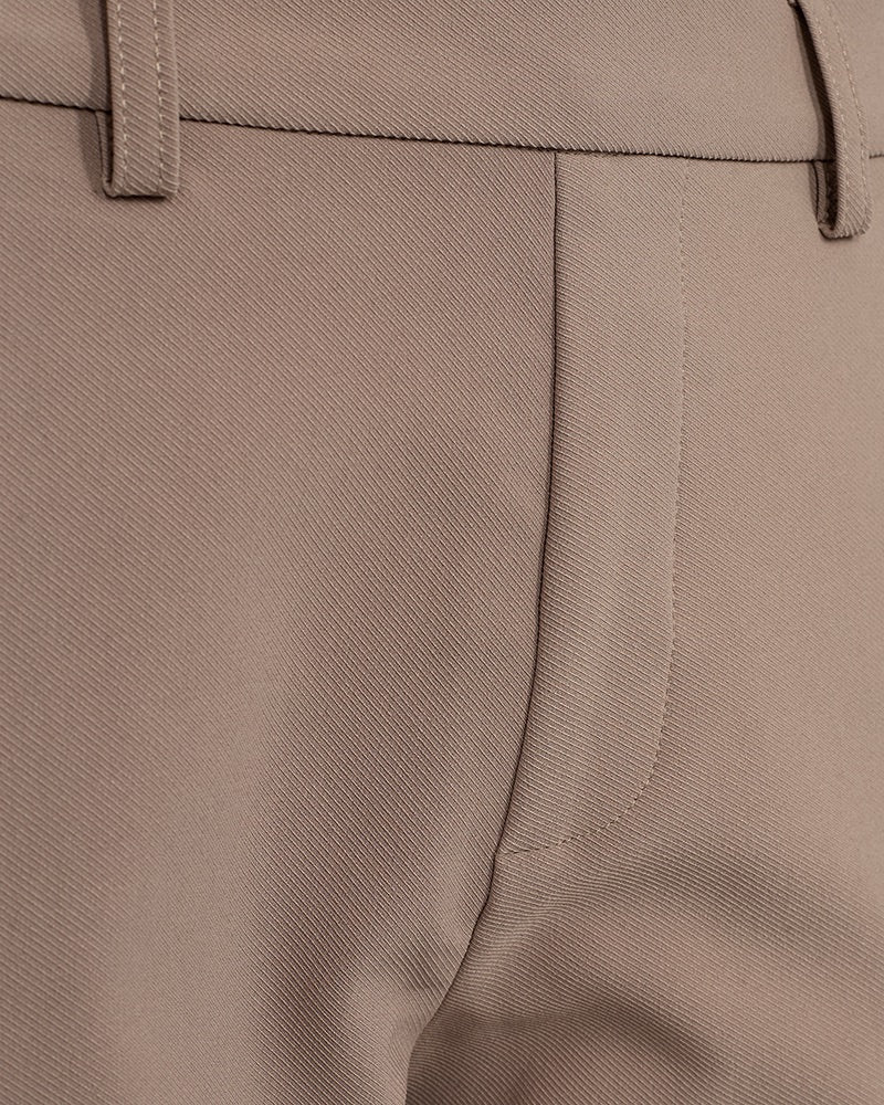 Freequent Taupe Gray FQRODEA-PANT bukser closeup foran