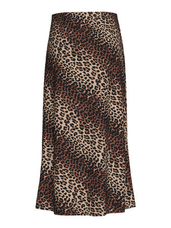 PIECES PCNYA HW LONG SLIT SKIRT | Moonlight Leo