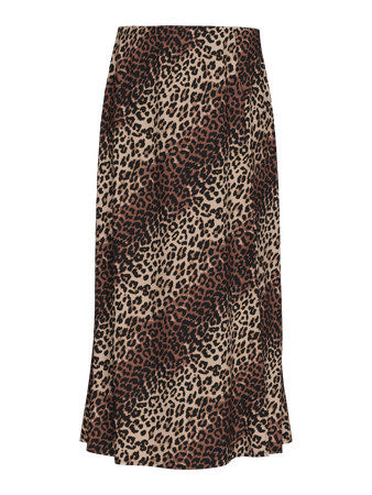 PIECES PCNYA HW LONG SLIT SKIRT | Moonlight Leo