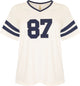 Cassiopeia - Gamette T-Shirt - OFF WHITE COMBI