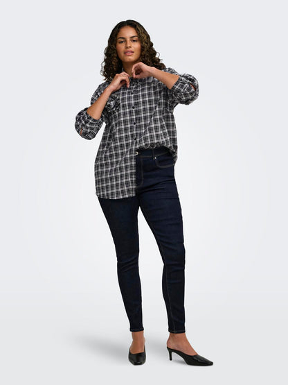 Only Carmakoma - Carbalve - Skjorte - Black