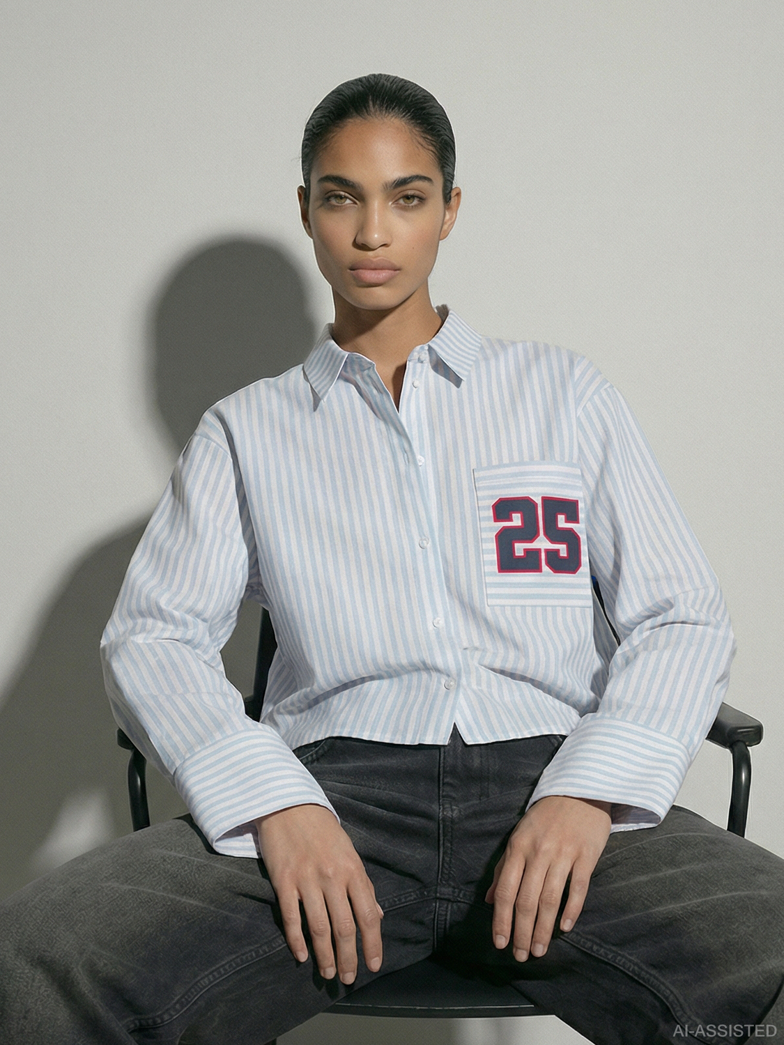 Hypedrop - Joan - Shirt - Ancient Water