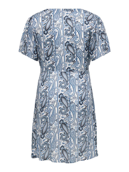 Only Carmakoma - Carevida - Kjole - Coronet Blue