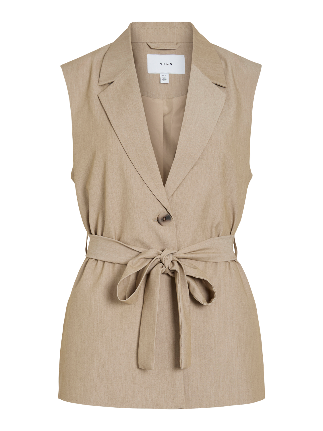 Vila - Vimivo - Vest - Natural Melange