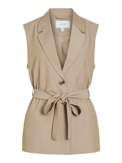 Vila - Vimivo - Vest - Natural Melange