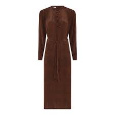 Humble Brown combi Ladies dress | BlakeHbs dress