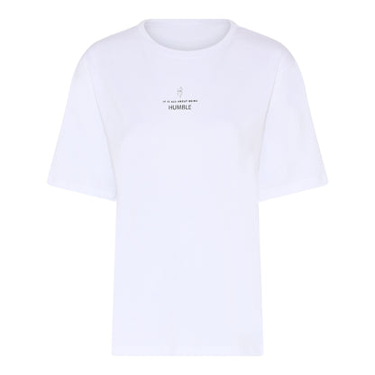 Humble White Ladies t-shirt | EchoHbs t-shirt