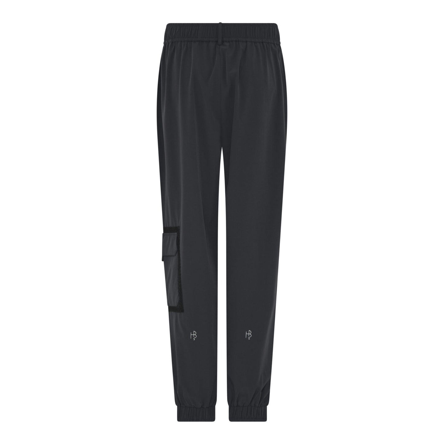 Humble mørkegrå bukser i en sporty stil med elastik i taljen HUNTERHBS PANTS phantom