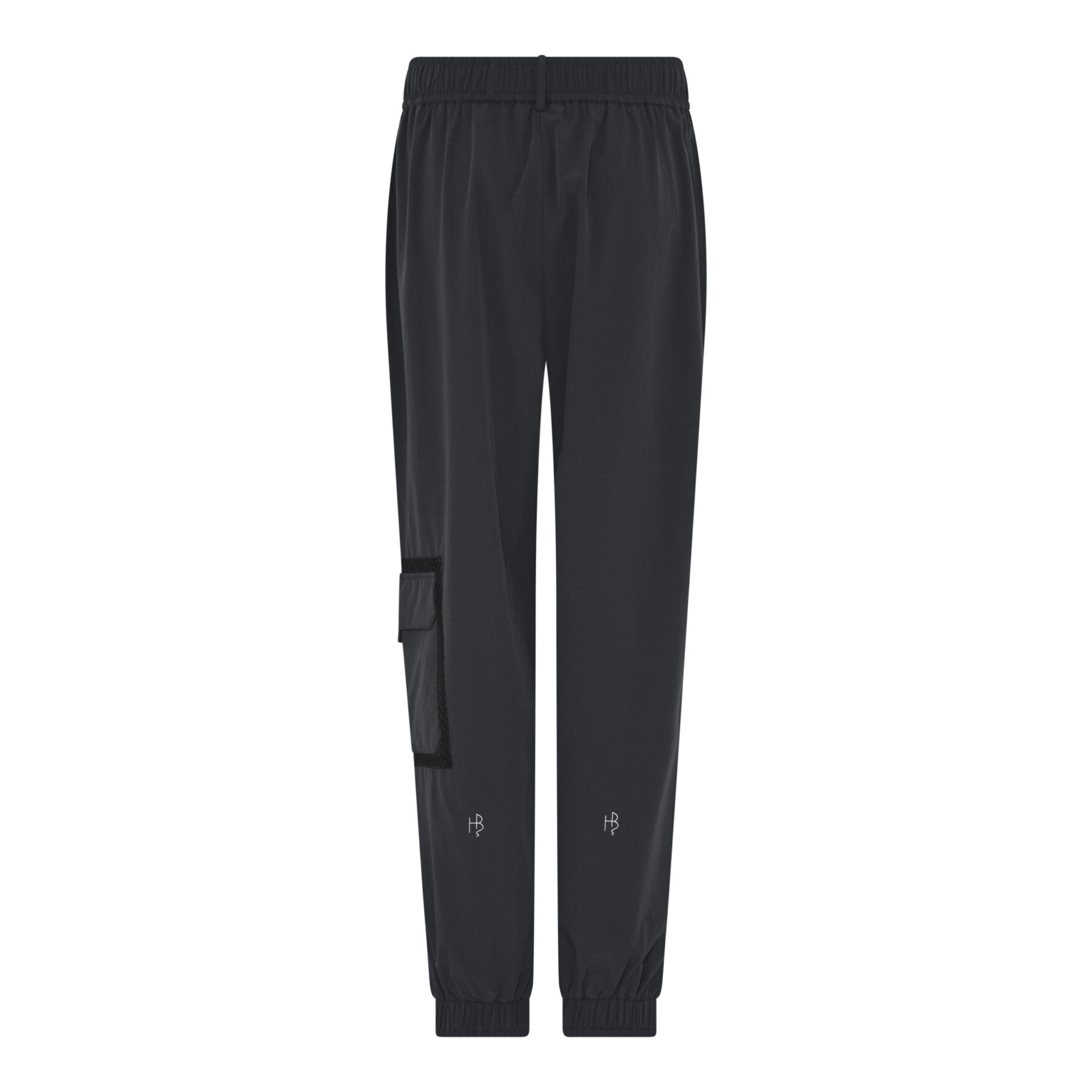Humble mørkegrå bukser i en sporty stil med elastik i taljen HUNTERHBS PANTS phantom
