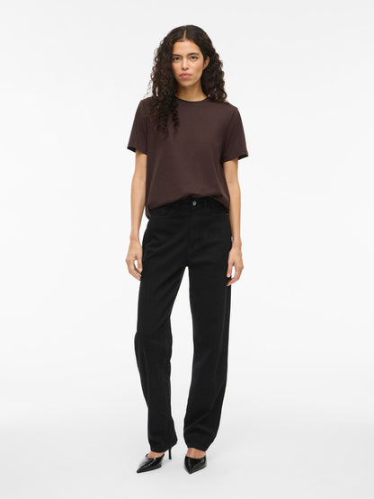 Vila - Vinora - T-shirt - Coffee Bean