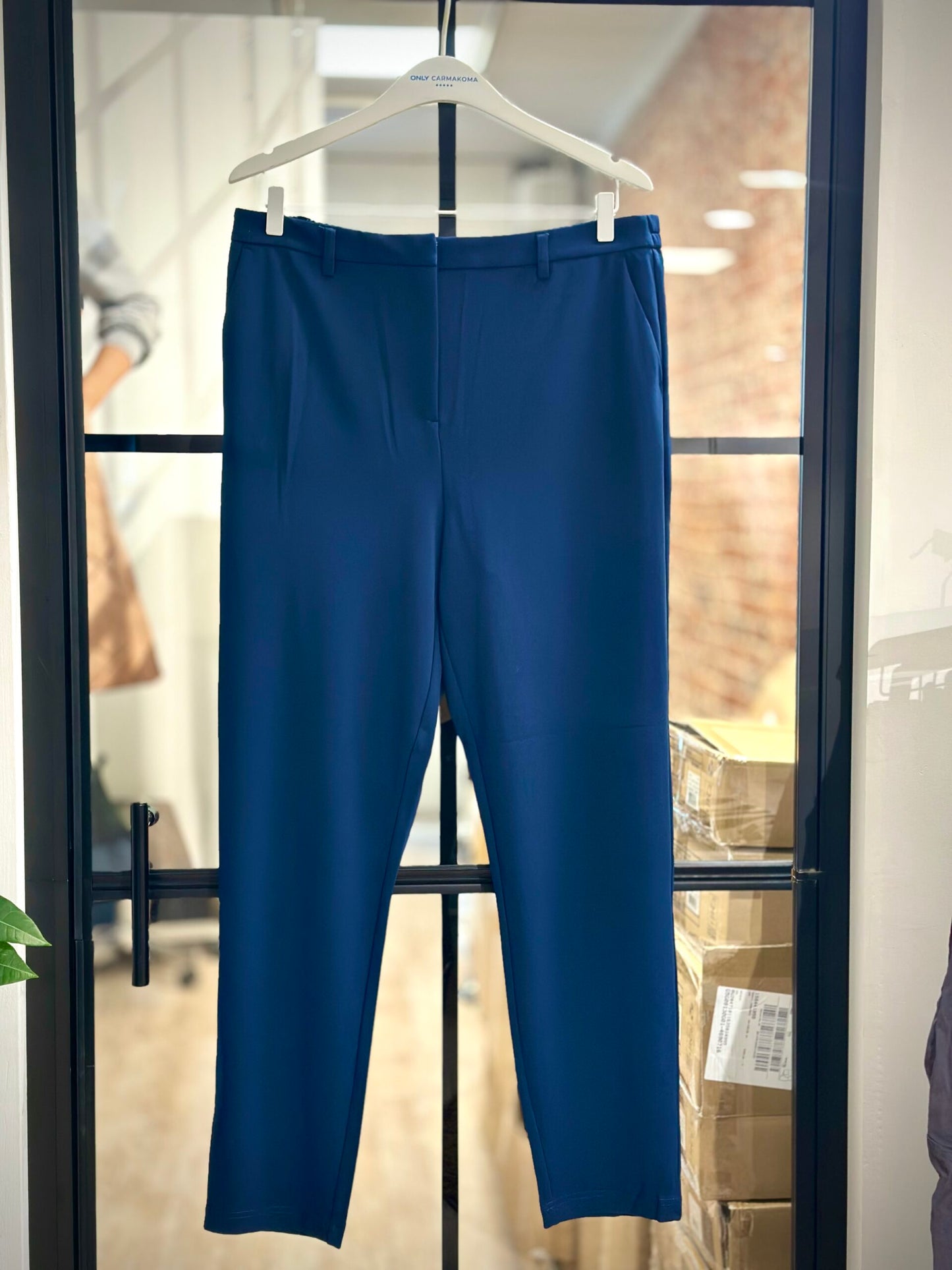 ONLY Carmakoma CARROCK HW CIGARETTE LONG PANT PNT | Naval Academy