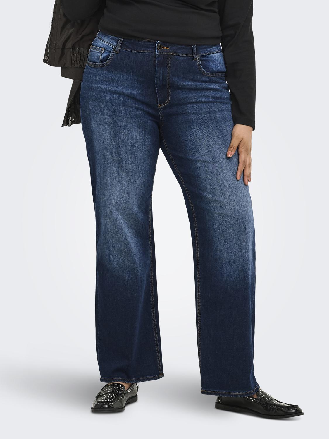 Only Carmakoma - Carwilly - Jeans - Dark blue denim