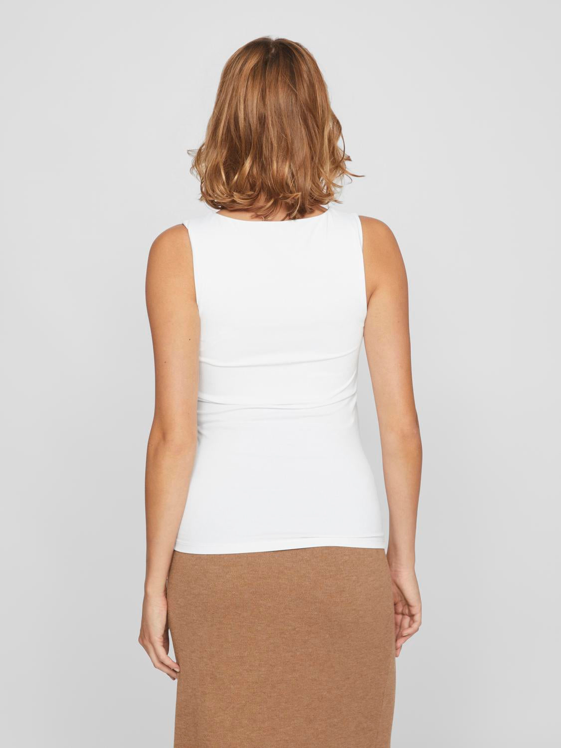 Vila - Vikenza - Tanktop - Optical snow
