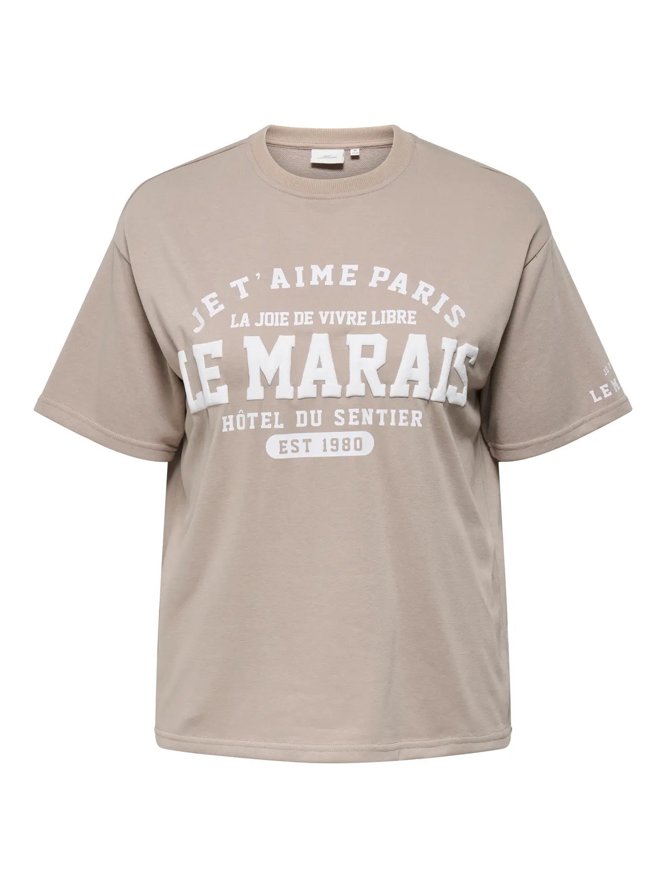 ONLY Carmakoma CARJILL 2/4 O-NECK SWEAT JRS | String Le Marias