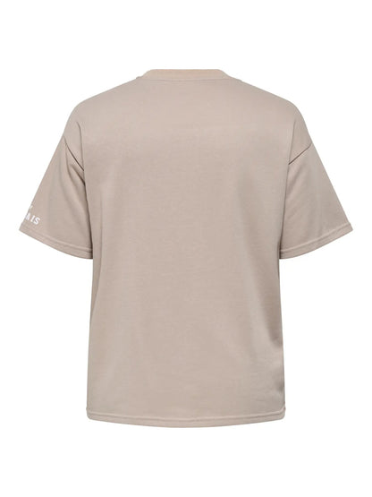 ONLY Carmakoma CARJILL 2/4 O-NECK SWEAT JRS | String Le Marias