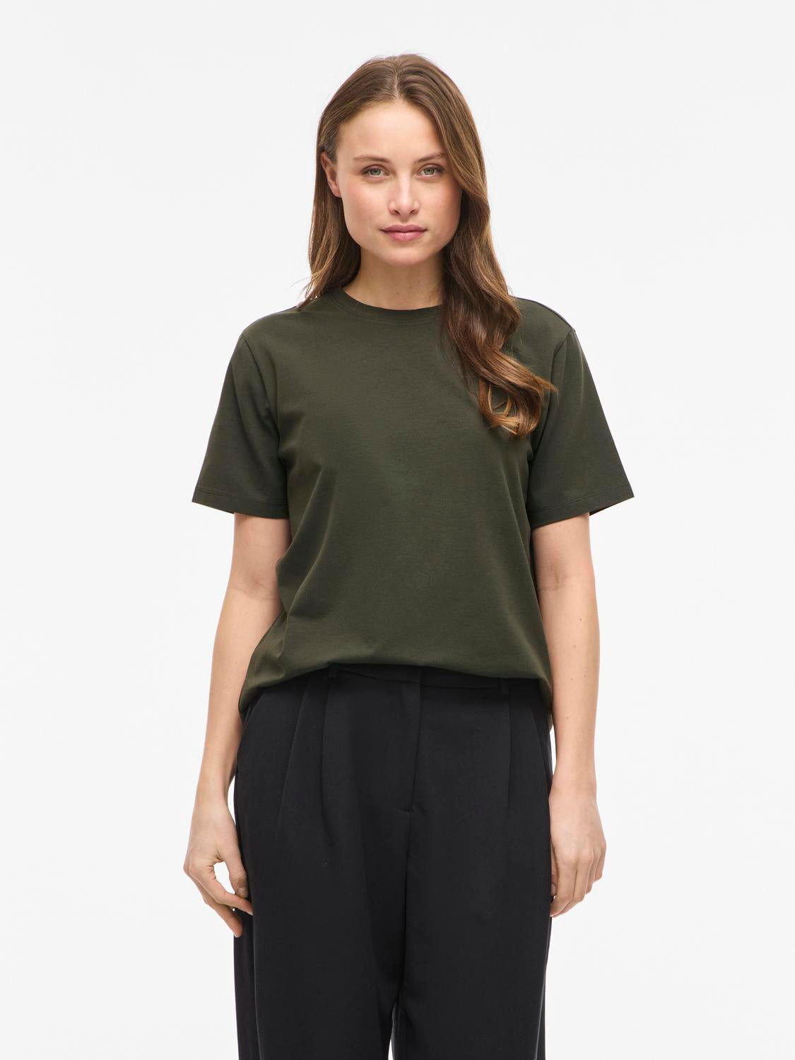 Vila - Vinora - T-shirt - Forest Night