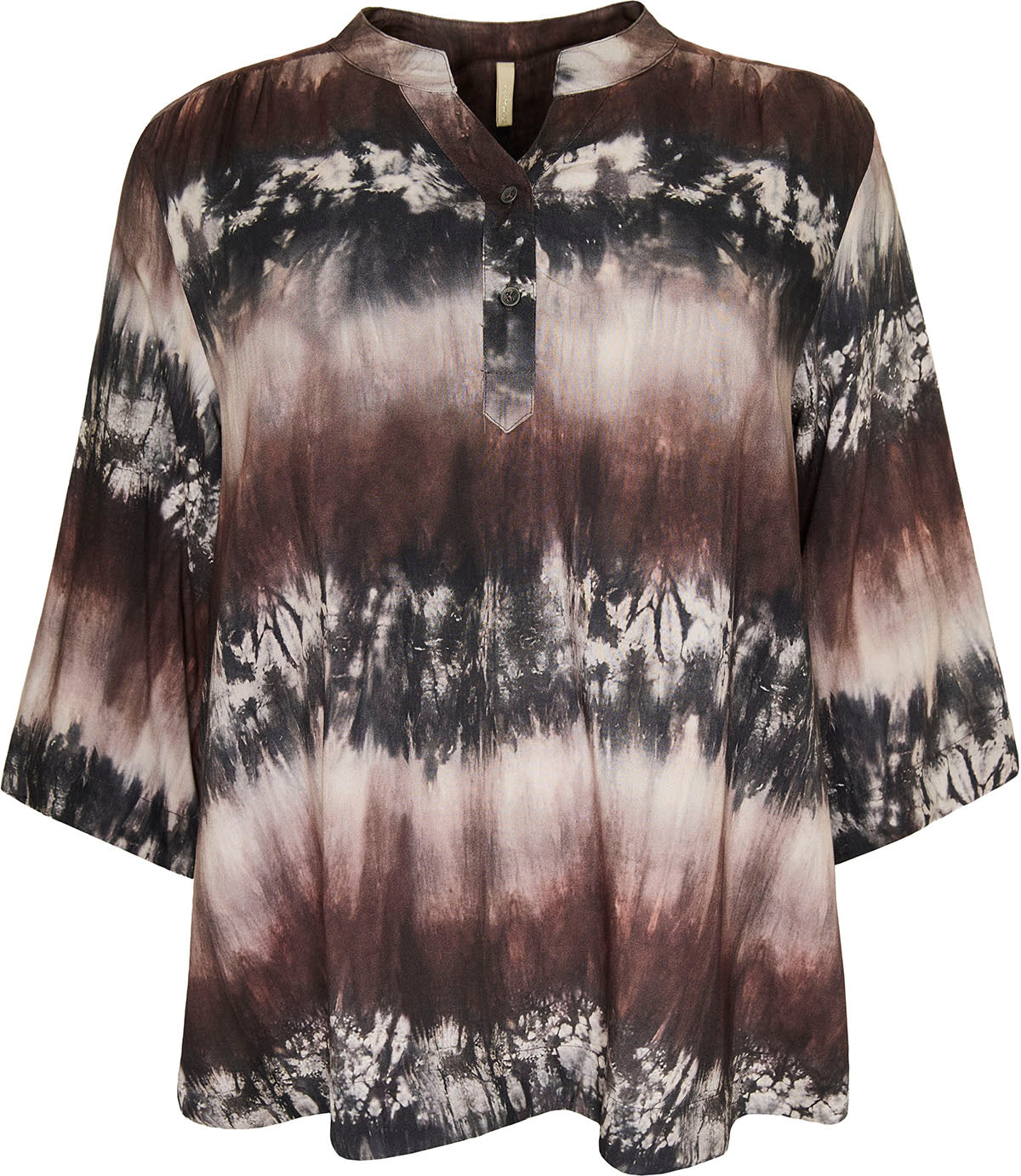 Cassiopeia - JILANA BLOUSE Brown Combi
