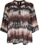 Cassiopeia - JILANA BLOUSE Brown Combi