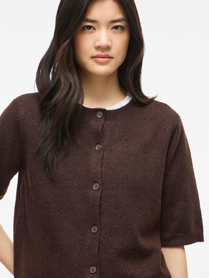 Vila - Viliga - Cardigan - Coffee bean