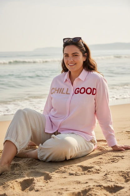 CASSIOPEIA - KARINA SHIRT - Rose Combi