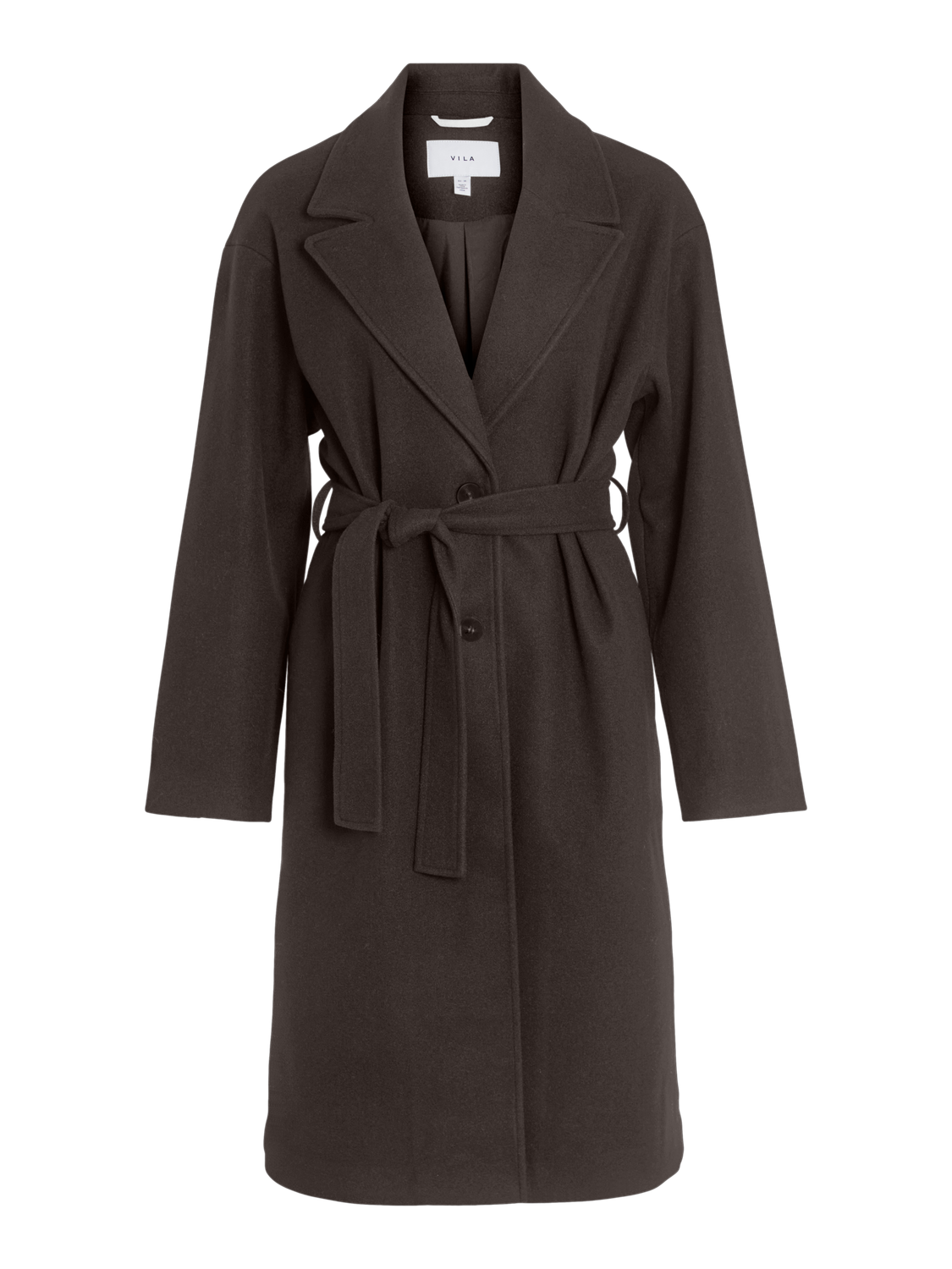 Vila - Viclaudia - Coat - Coffee Bean