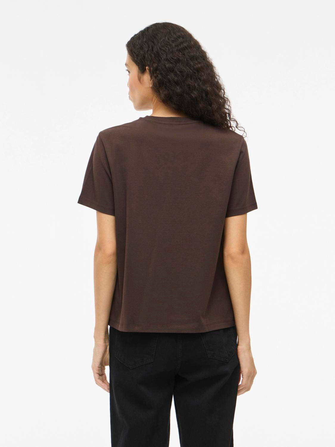 Vila - Vinora - T-shirt - Coffee Bean