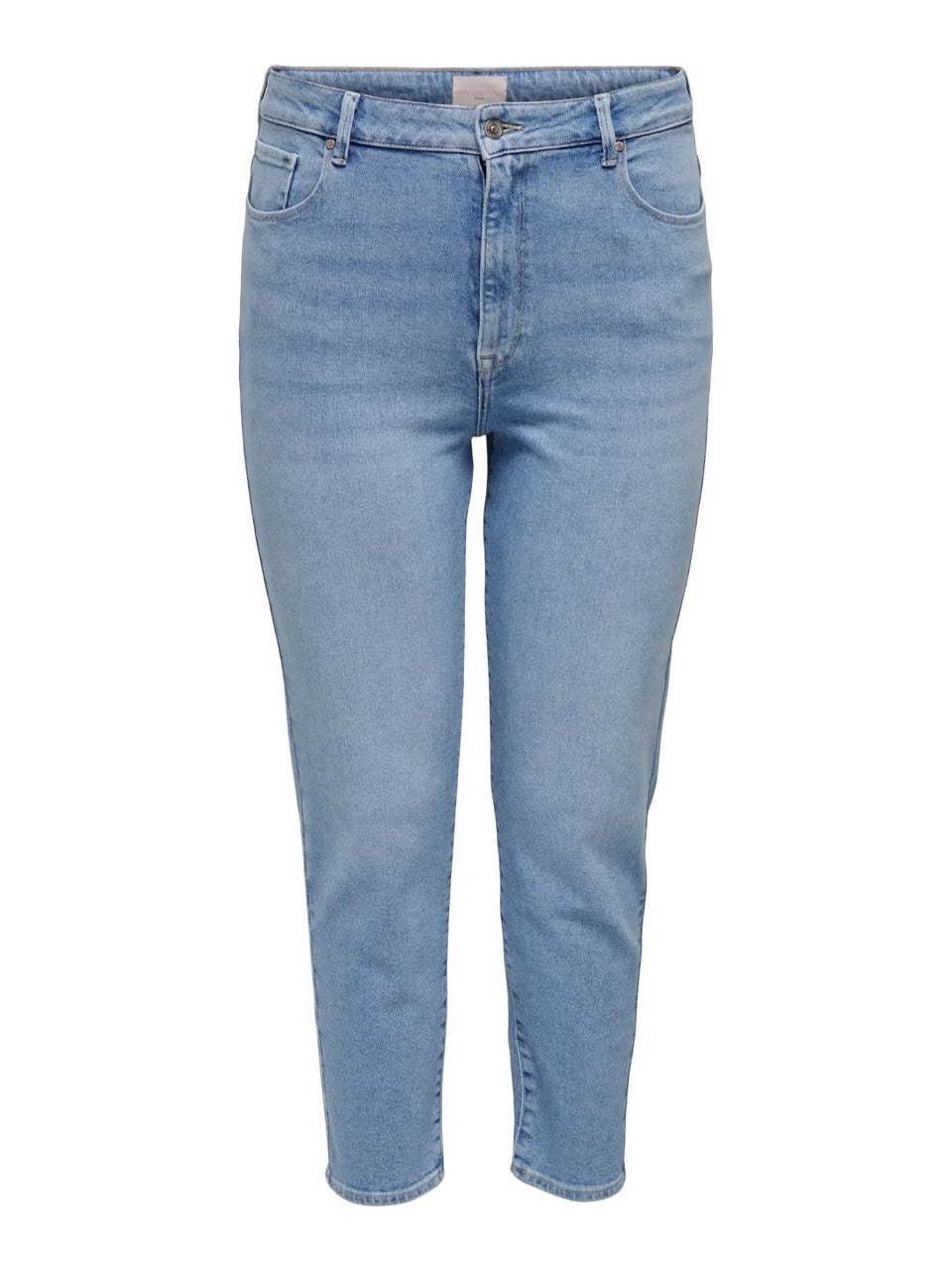 straight fit lyseblå jeans ONLY Carmakoma CAREMILYSTRETCH jeans Light Blue Denim