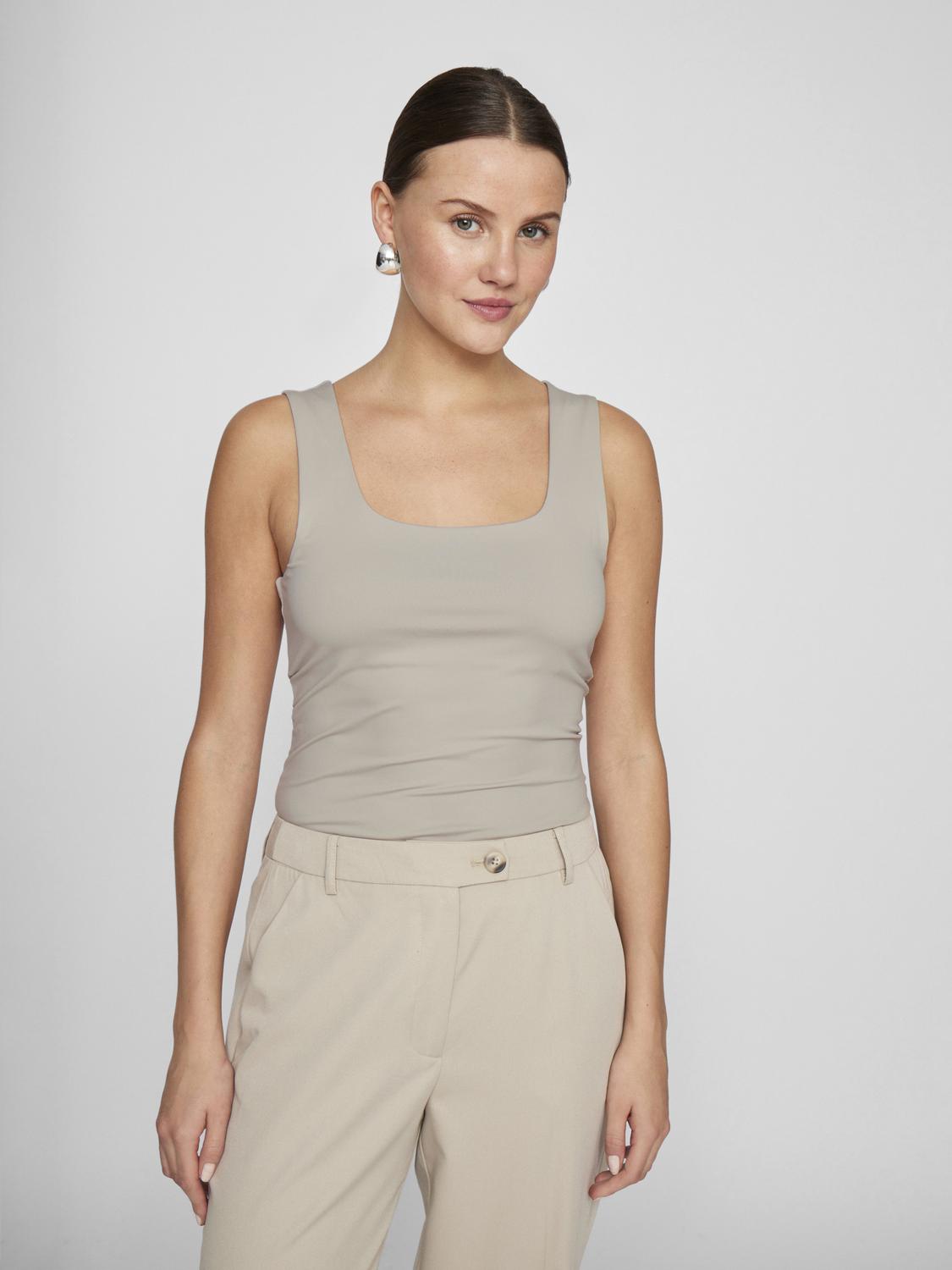 Vila - Vikenza - Tanktop - Silver gray