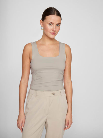 Vila - Vikenza - Tanktop - Silver gray