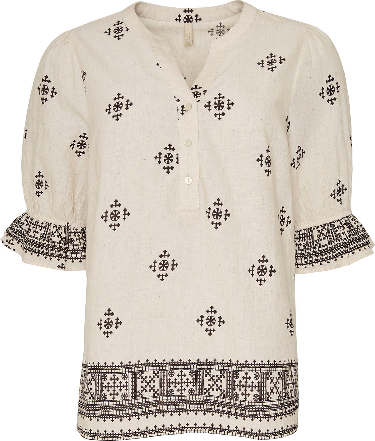 OFELIA - Lotte Blouse Cream combi