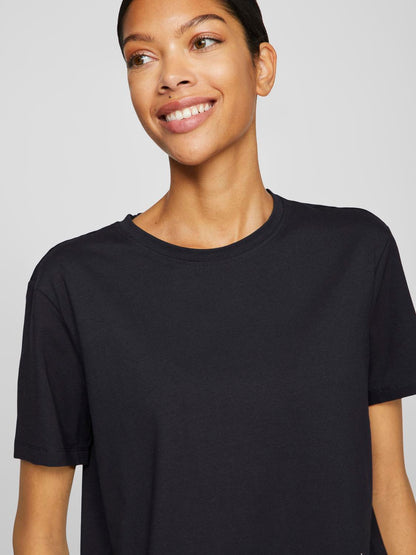 Vila - Vinora - T-shirt - Black Beauty