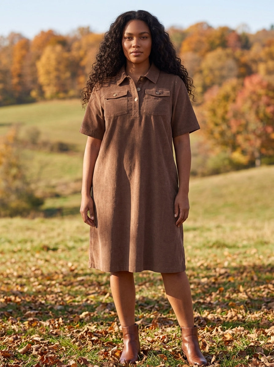 Cassiopeia - LYKITTA DRESS Brown