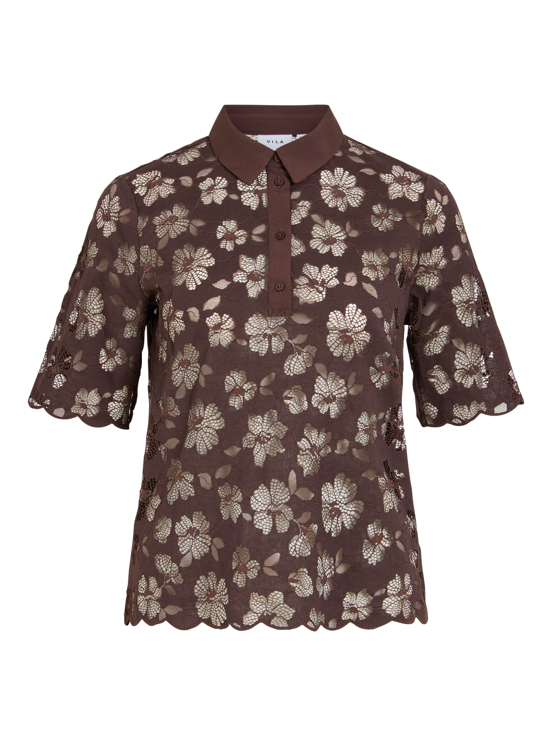 Vila - Viharriet - Skjorte - Raisin